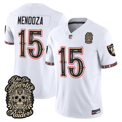 Las Vegas Raiders Día de los Muertos Vapor Limited Jersey - Stitched