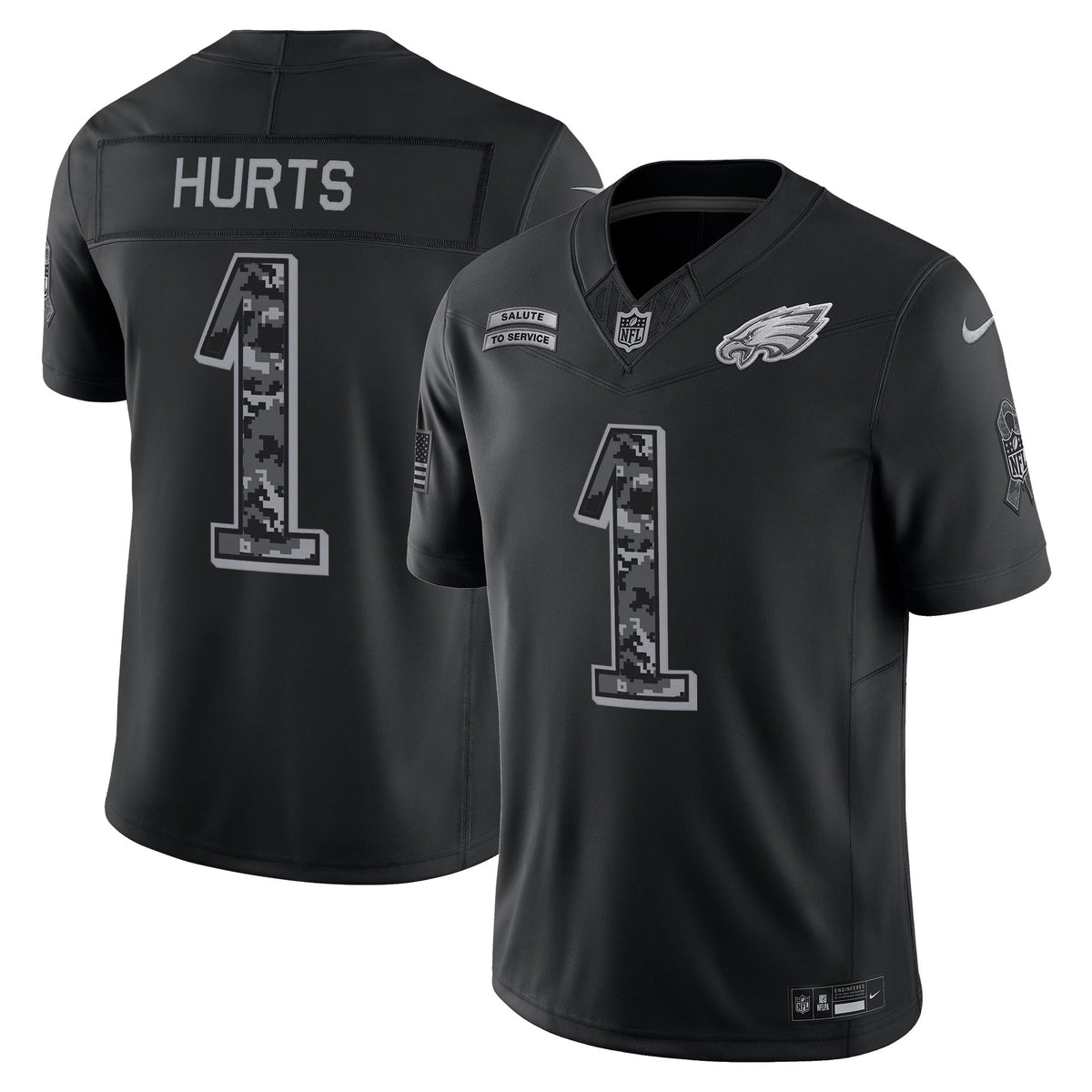Philadelphia Eagles 2026 Salute to Service Vapor Limited Jersey - Stitched