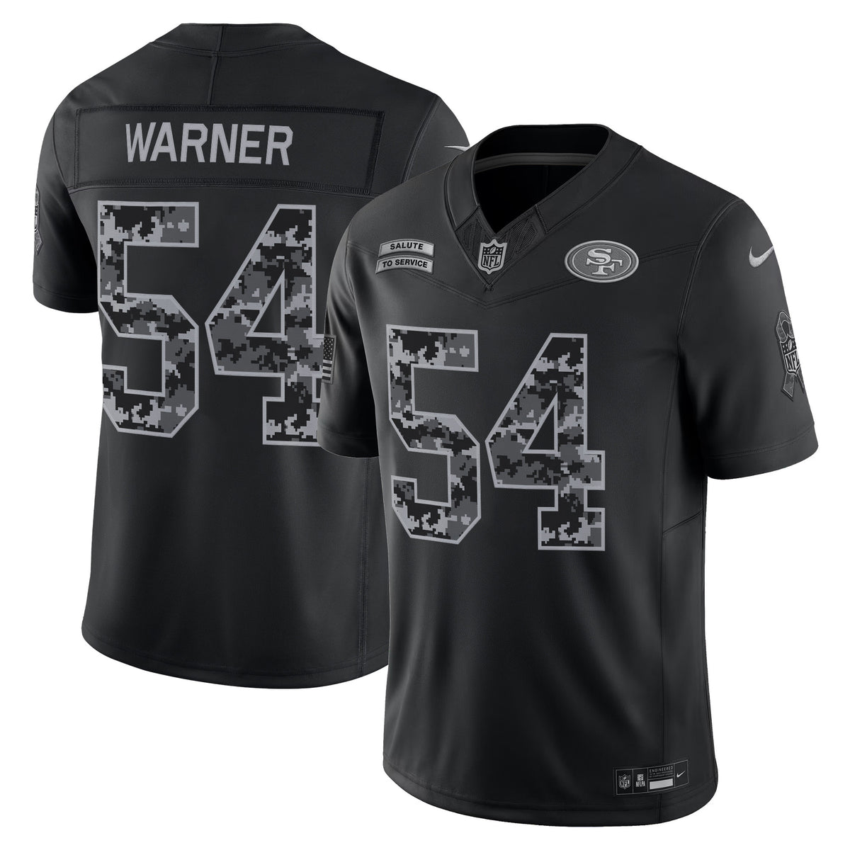 San Francisco 49ers 2026 Salute to Service Vapor Limited Jersey - Stitched
