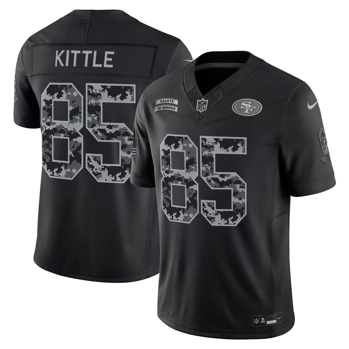San Francisco 49ers 2026 Salute to Service Vapor Limited Jersey - Stitched