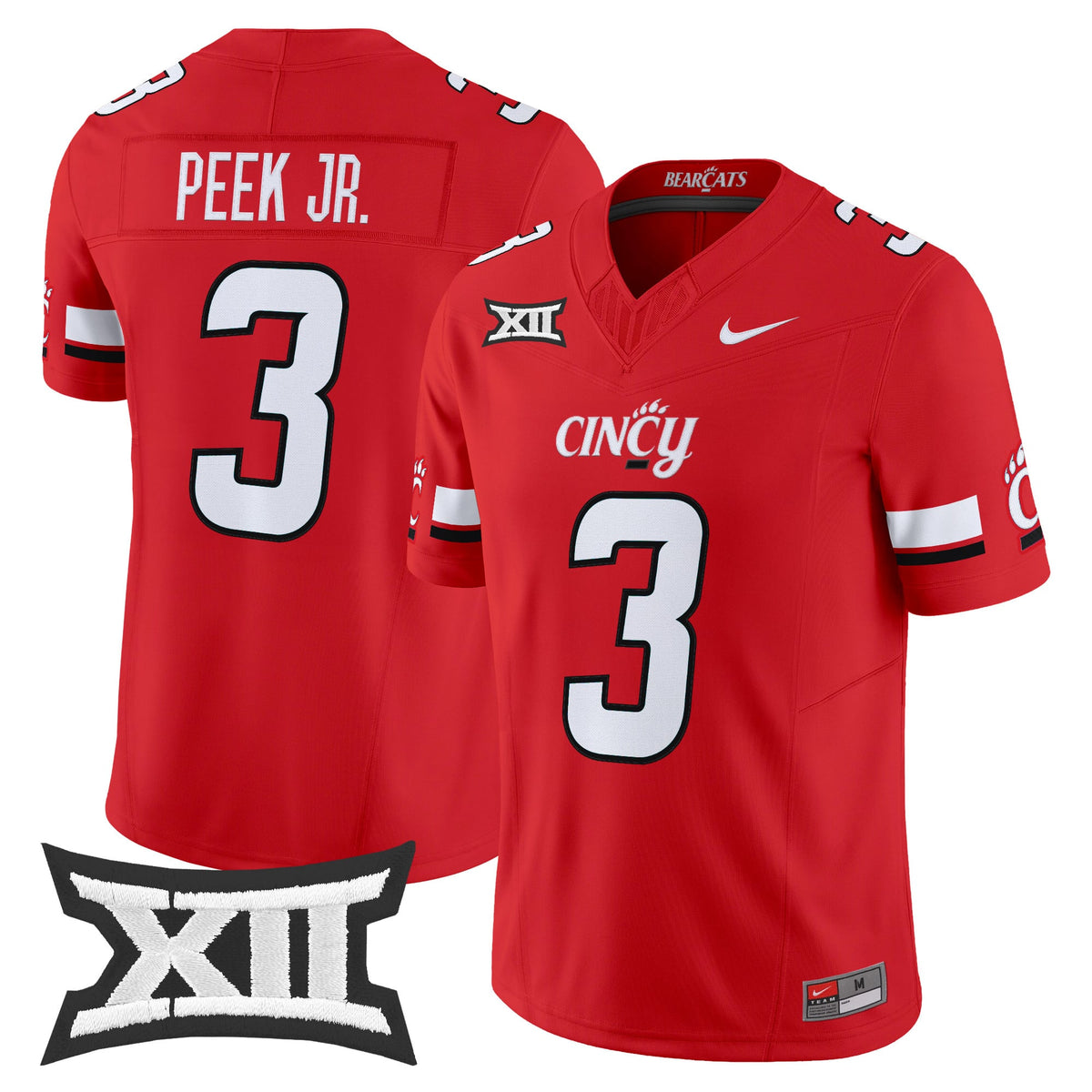 Men's Cincinnati Bearcats 2026 Vapor Limited Jersey - Stitched