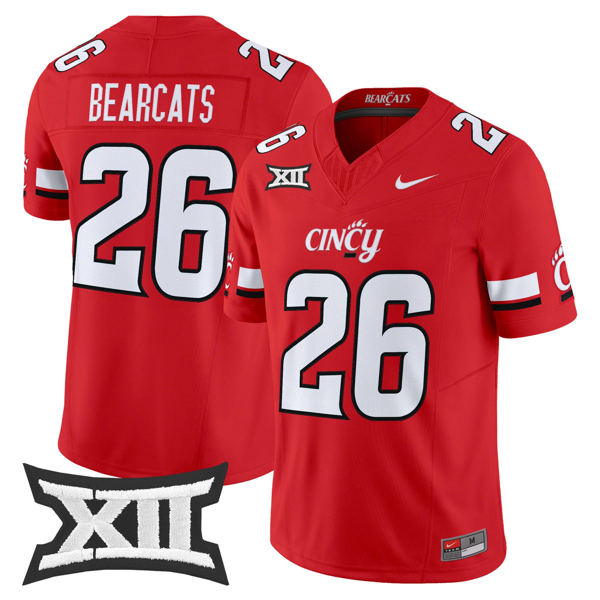 Men's Cincinnati Bearcats 2026 Vapor Limited Jersey - Stitched