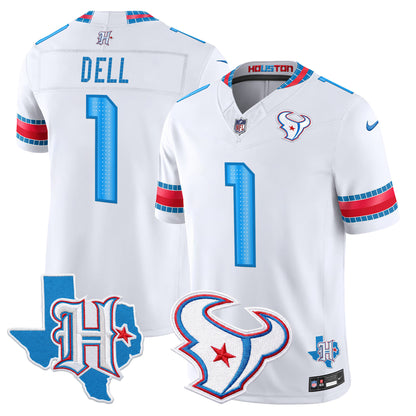 Men's Houston Texans 2026 "Rivalries" Vapor Limited Jersey - Texas Patch - All Stitched