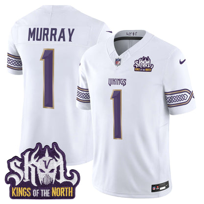 Men's Minnesota Vikings 2026 "Rivalries" Vapor Limited Jersey - Kings Of The North Patch - All Stitched