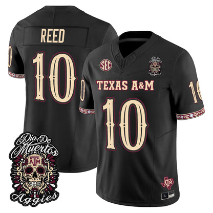  Texas A&M Aggies Día de los Muertos Vapor Limited Jersey - Stitched