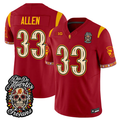  USC Trojans Día de los Muertos Vapor Limited Jersey - Stitched