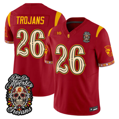  USC Trojans Día de los Muertos Vapor Limited Jersey - Stitched
