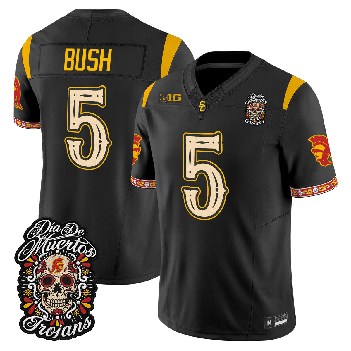  USC Trojans Día de los Muertos Vapor Limited Jersey - Stitched