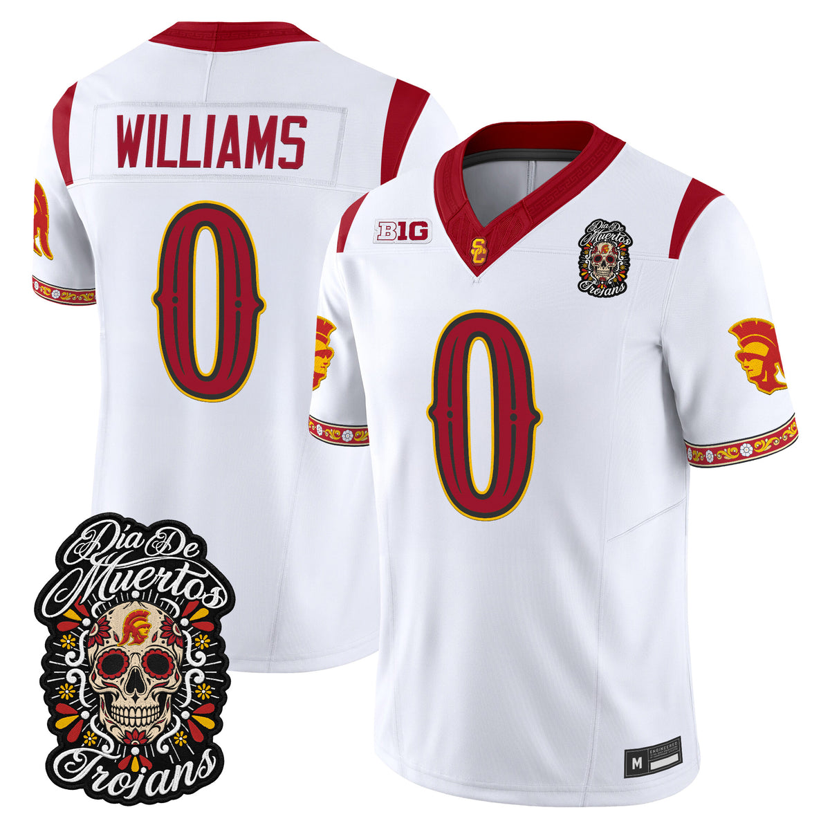  USC Trojans Día de los Muertos Vapor Limited Jersey - Stitched