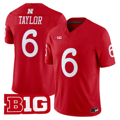 Nebraska Cornhuskers 1962 Throwback Vapor Limited Jersey - All Stitched