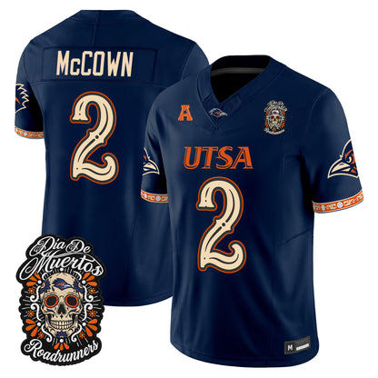  UTSA Roadrunners Día de los Muertos Vapor Limited Jersey - Stitched