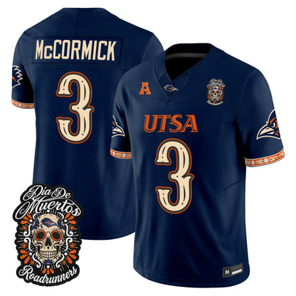 Men's UTSA Roadrunners Día de los Muertos Vapor Limited Jersey - All Stitched