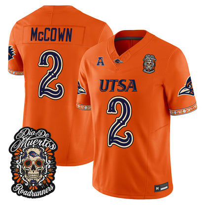  UTSA Roadrunners Día de los Muertos Vapor Limited Jersey - Stitched