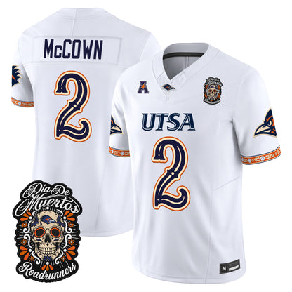  UTSA Roadrunners Día de los Muertos Vapor Limited Jersey - Stitched