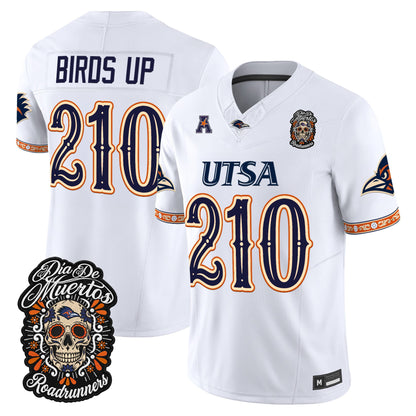 Men's UTSA Roadrunners Día de los Muertos Vapor Limited Jersey - All Stitched