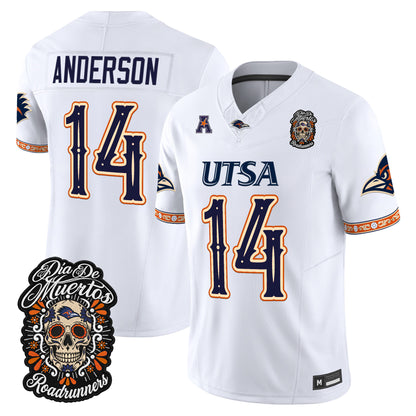  UTSA Roadrunners Día de los Muertos Vapor Limited Jersey - Stitched