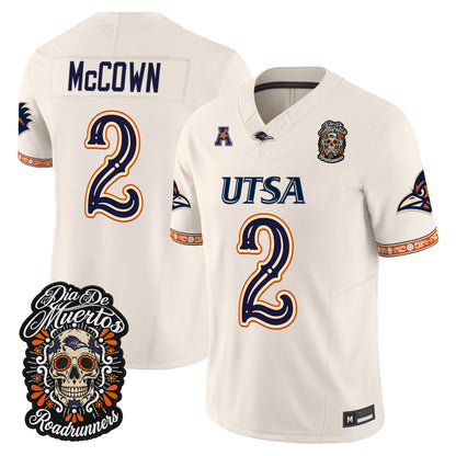  UTSA Roadrunners Día de los Muertos Vapor Limited Jersey - Stitched