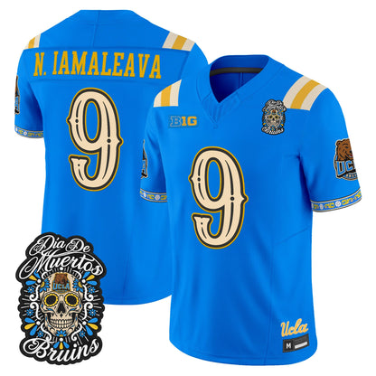 Men's UCLA Bruins Día de los Muertos Vapor Limited Jersey - All Stitched