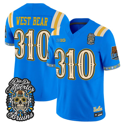 Men's UCLA Bruins Día de los Muertos Vapor Limited Jersey - All Stitched