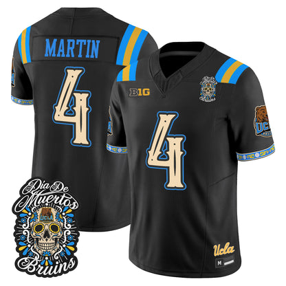  UCLA Bruins Día de los Muertos Vapor Limited Jersey - Stitched
