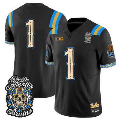 Men's UCLA Bruins Día de los Muertos Vapor Limited Jersey - All Stitched