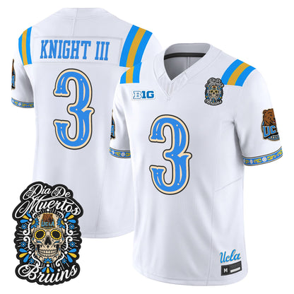 Men's UCLA Bruins Día de los Muertos Vapor Limited Jersey - All Stitched