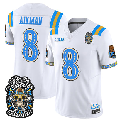  UCLA Bruins Día de los Muertos Vapor Limited Jersey - Stitched