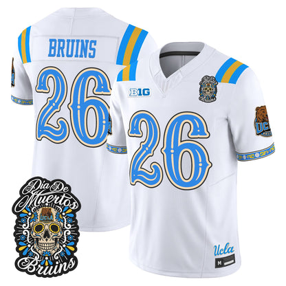 Men's UCLA Bruins Día de los Muertos Vapor Limited Jersey - All Stitched