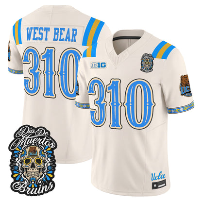 Men's UCLA Bruins Día de los Muertos Vapor Limited Jersey - All Stitched