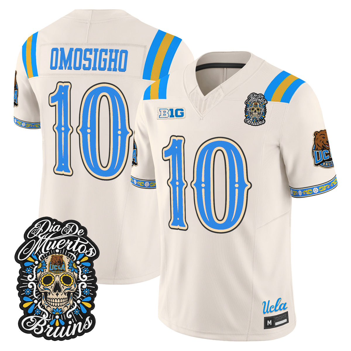  UCLA Bruins Día de los Muertos Vapor Limited Jersey - Stitched