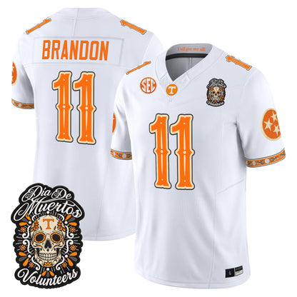  Tennessee Volunteers Día de los Muertos Vapor Limited Jersey - Stitched