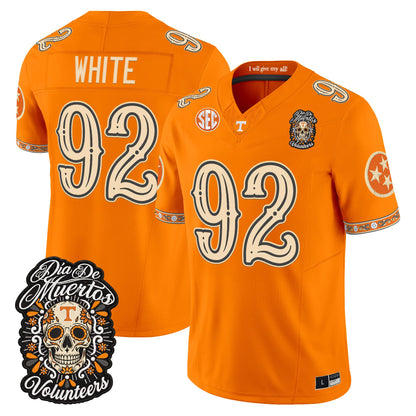  Tennessee Volunteers Día de los Muertos Vapor Limited Jersey - Stitched