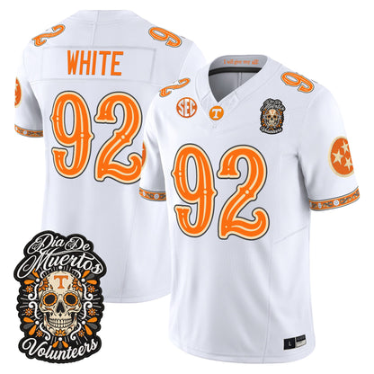  Tennessee Volunteers Día de los Muertos Vapor Limited Jersey - Stitched