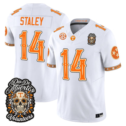  Tennessee Volunteers Día de los Muertos Vapor Limited Jersey - Stitched