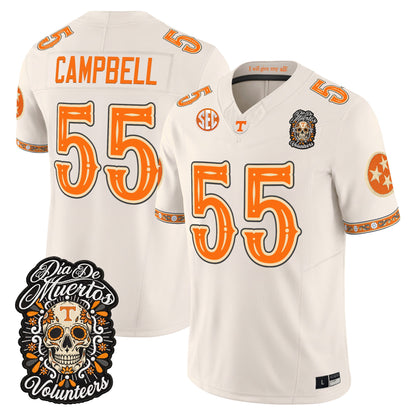  Tennessee Volunteers Día de los Muertos Vapor Limited Jersey - Stitched