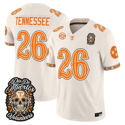  Tennessee Volunteers Día de los Muertos Vapor Limited Jersey - Stitched