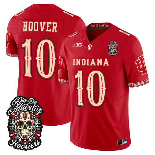  Indiana Hoosiers Día de los Muertos Vapor Limited Jersey - Stitched