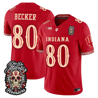  Indiana Hoosiers Día de los Muertos Vapor Limited Jersey - Stitched