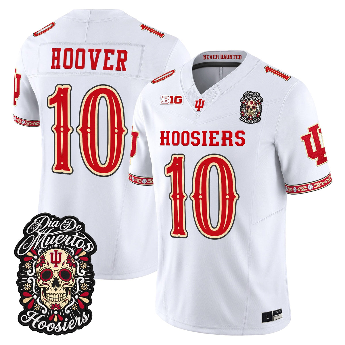  Indiana Hoosiers Día de los Muertos Vapor Limited Jersey - Stitched