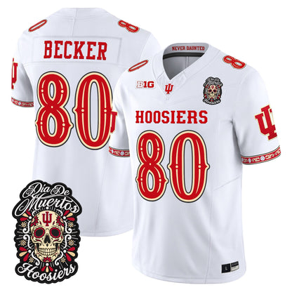  Indiana Hoosiers Día de los Muertos Vapor Limited Jersey - Stitched