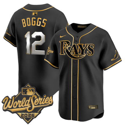 Men's Tampa Bay Rays 2026 World Series Vapor Premier Limited Jersey - All Stitched