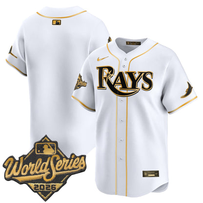 Men's Tampa Bay Rays 2026 World Series Vapor Premier Limited Jersey - All Stitched