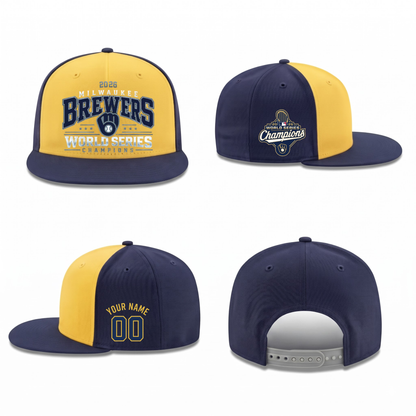 MIL 2026 World Series Champions Personalized Snapback Cap - Printed V3