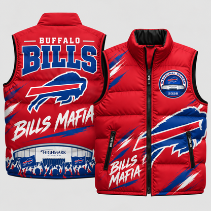 BUF "Mafia" Edition Puffer Vest - Printed V2