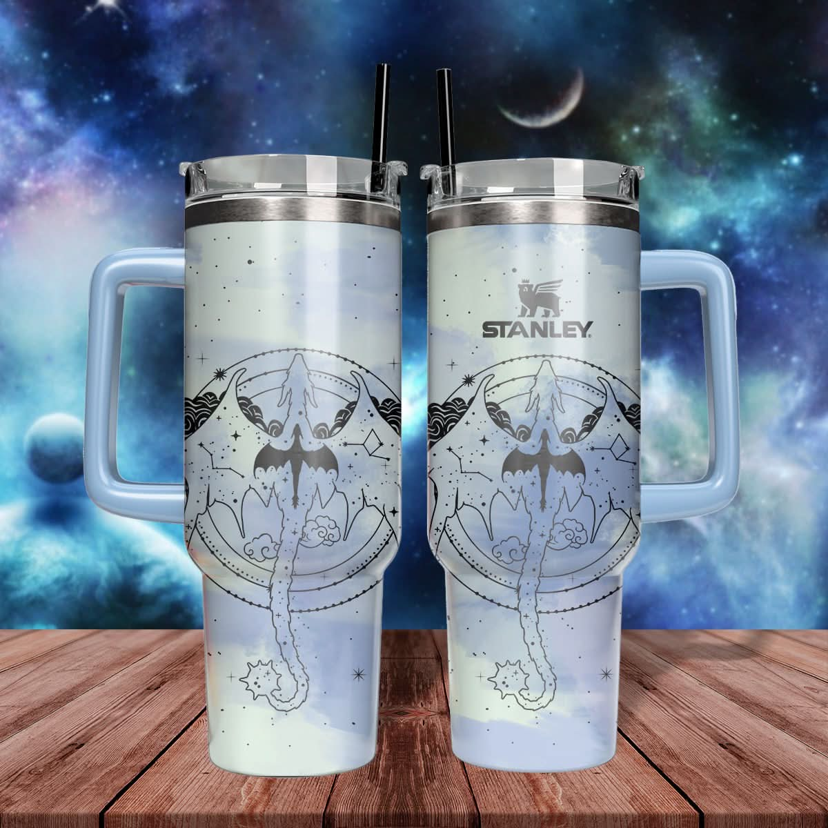 Celestial Tairn and Andarna Fourth Wing 40oz Tumbler- DTT20