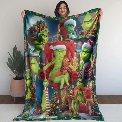 Grinch Blanket - 410HLTLBL008