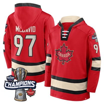 Canada 2025 4 Nations Face-Off Champions Hoodie