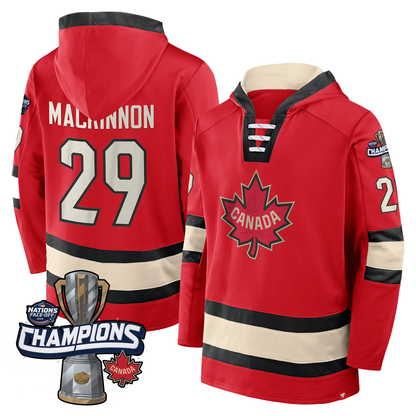 Canada 2025 4 Nations Face-Off Champions Hoodie