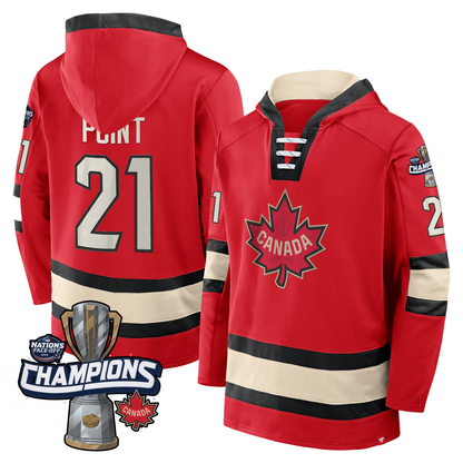 Canada 2025 4 Nations Face-Off Champions Hoodie