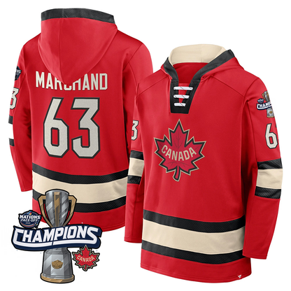 Canada 2025 4 Nations Face-Off Champions Hoodie